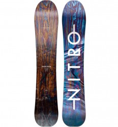 Tabla De Snowboard Nitro Team Pro - Para Hombre, Diseño Profesional, Freestyle