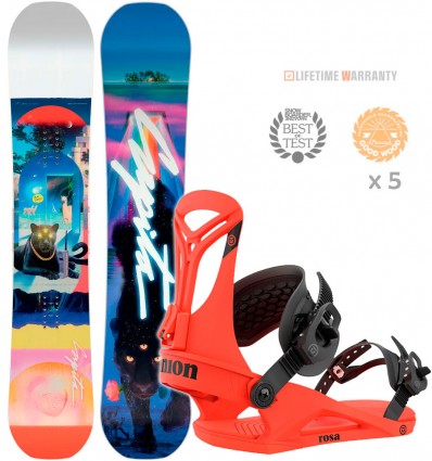 Space Metal Fantasy + Union Rosa (Hot Red)