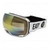 Gafas Snowboard Easy Chamonix WHITE GOLD MIRROR