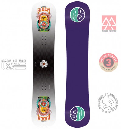 Never Summer Breezy Triple Camber 2025