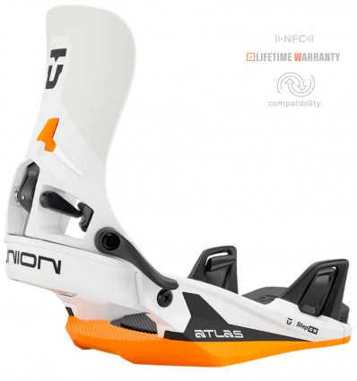 Union Atlas Step On 2026 White/Orange