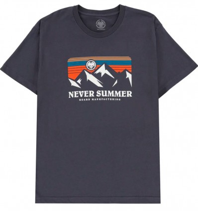 Camiseta Never Summer Retro Sunset
