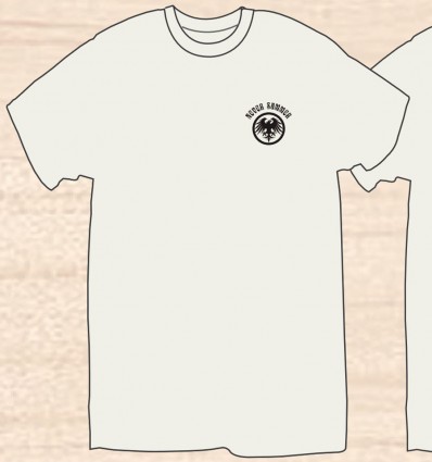 Camiseta Never Summer Harpoon Vintage White